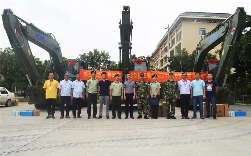 智邦携手武警总队，协助部队应急抢险