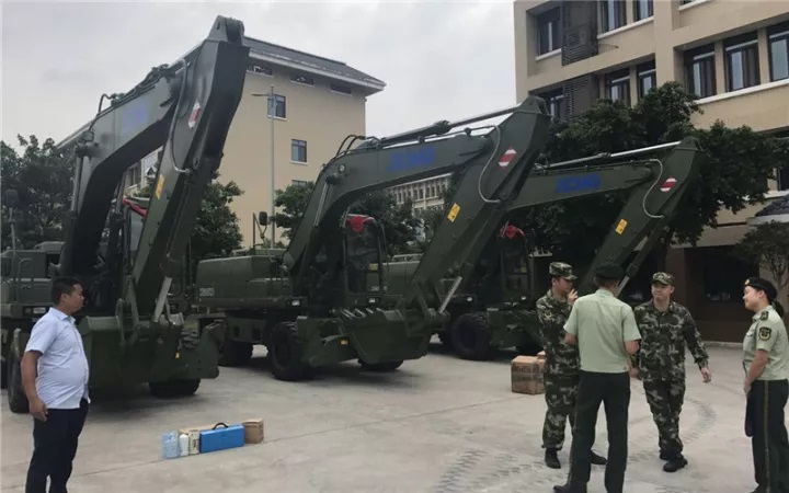 智邦携手武警总队，协助部队应急抢险