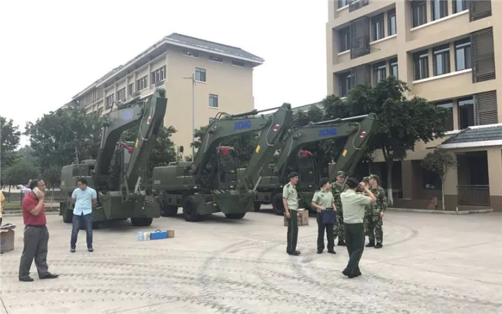 智邦携手武警总队，协助部队应急抢险