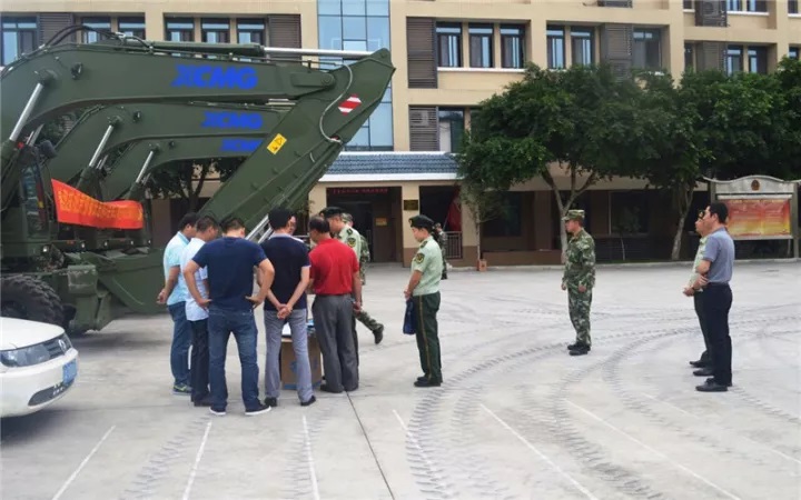 智邦携手武警总队，协助部队应急抢险